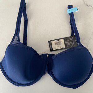 Bali Navy Blue Bra 36C breathable cups (new with tags)
